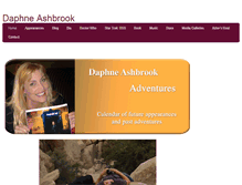 Tablet Screenshot of daphneashbrook.com